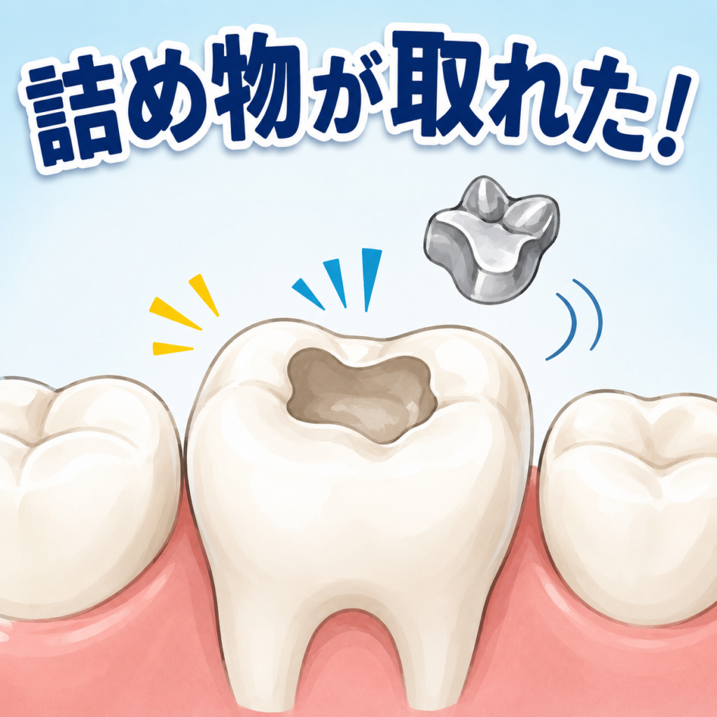 銀歯が取れた時の治療法 同じ様な治療ができないことがある？ | 川崎